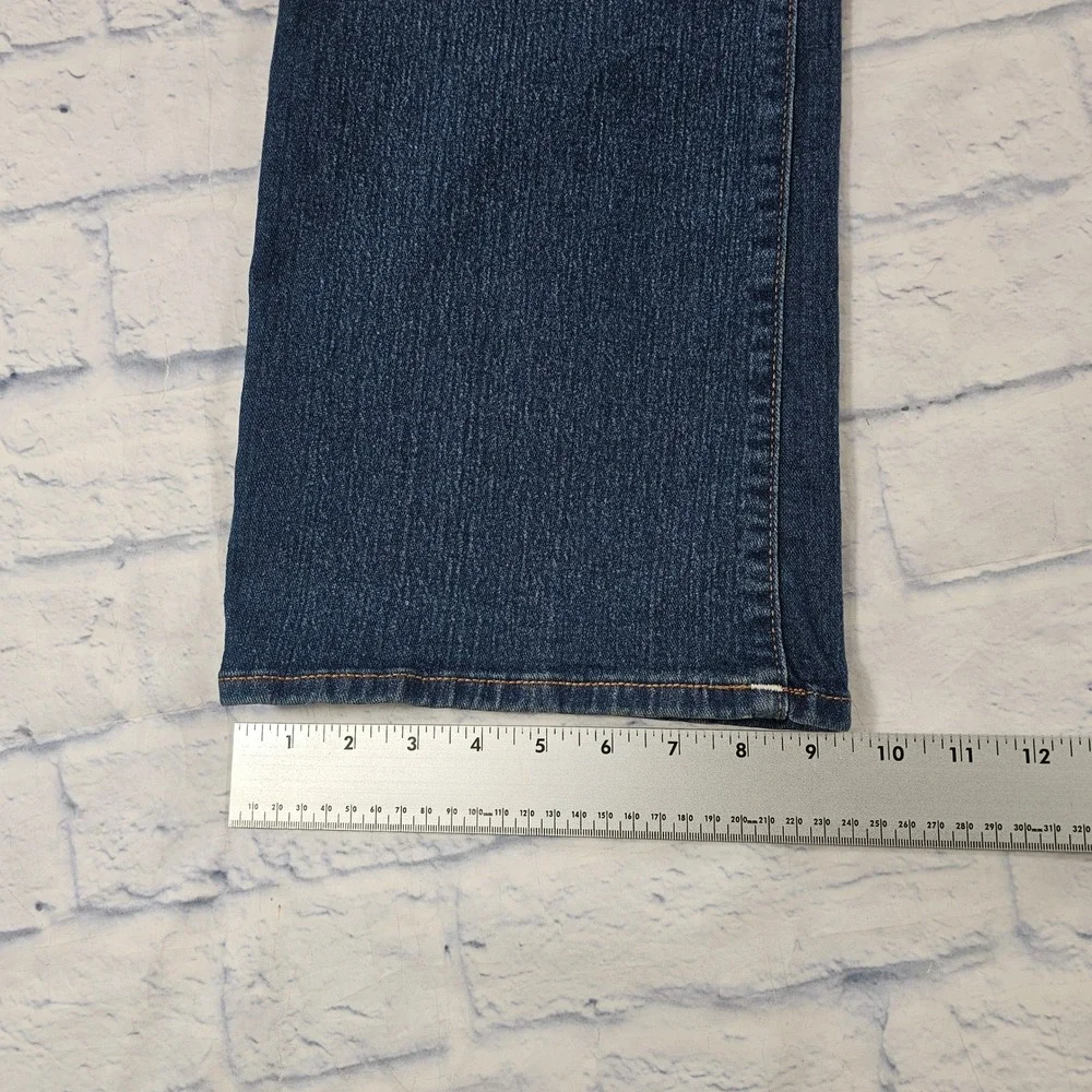 True Religion Billy Relaxed Bootcut Jeans MENS 38x33.5 Blue Dark Wash Denim